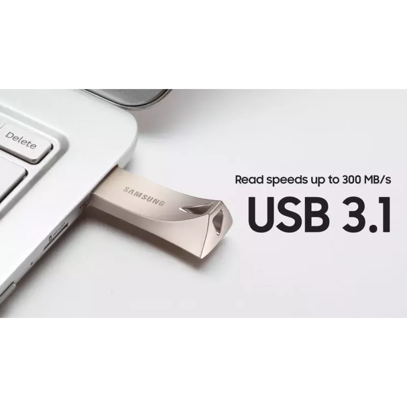 Samsung MUF-128BE Pen drive 128 GB USB Type-A 3.2 Gen 1 (3.1 Gen 1) prateada