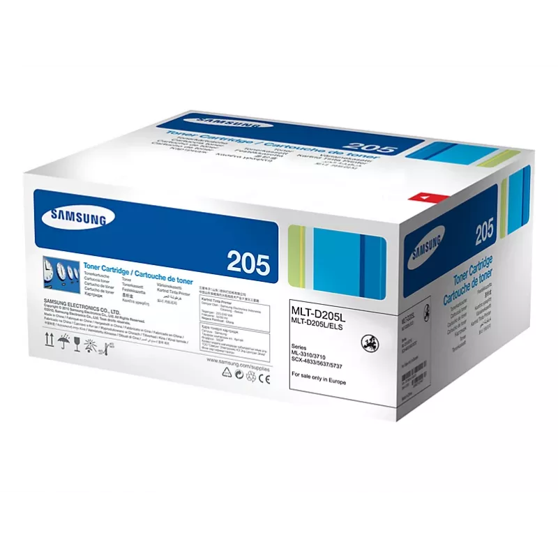 Toner Samsung SU963A MLT-D205L XL Preto 5000 páginas