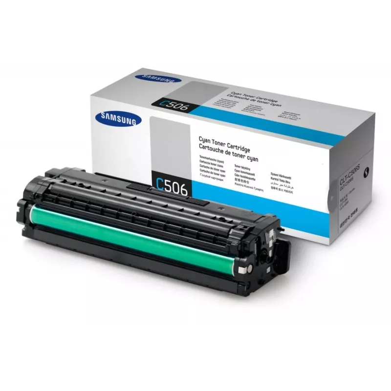 Cartucho de toner Samsung CLT-C506S 1 unid. Original Ciano