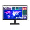 Monitor de computador Samsung S32A600NWU 81,3 cm (32 polegadas) 2560 x 1440 píxeis Quad HD Preto
