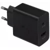 Carregador Samsung EP-TA220NBEGEU para dispositivos móveis Auscultadores, Headset, Portátil, Smartphone, Smartwatch, Tablet Preto AC Interior