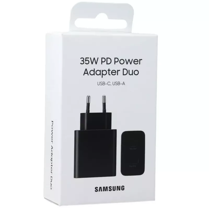Carregador Samsung EP-TA220NBEGEU para dispositivos móveis Auscultadores, Headset, Portátil, Smartphone, Smartwatch, Tablet Preto AC Interior