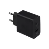 Carregador Samsung EP-TA220NBEGEU para dispositivos móveis Auscultadores, Headset, Portátil, Smartphone, Smartwatch, Tablet Preto AC Interior
