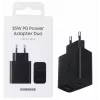 Carregador Samsung EP-TA220NBEGEU para dispositivos móveis Auscultadores, Headset, Portátil, Smartphone, Smartwatch, Tablet Preto AC Interior