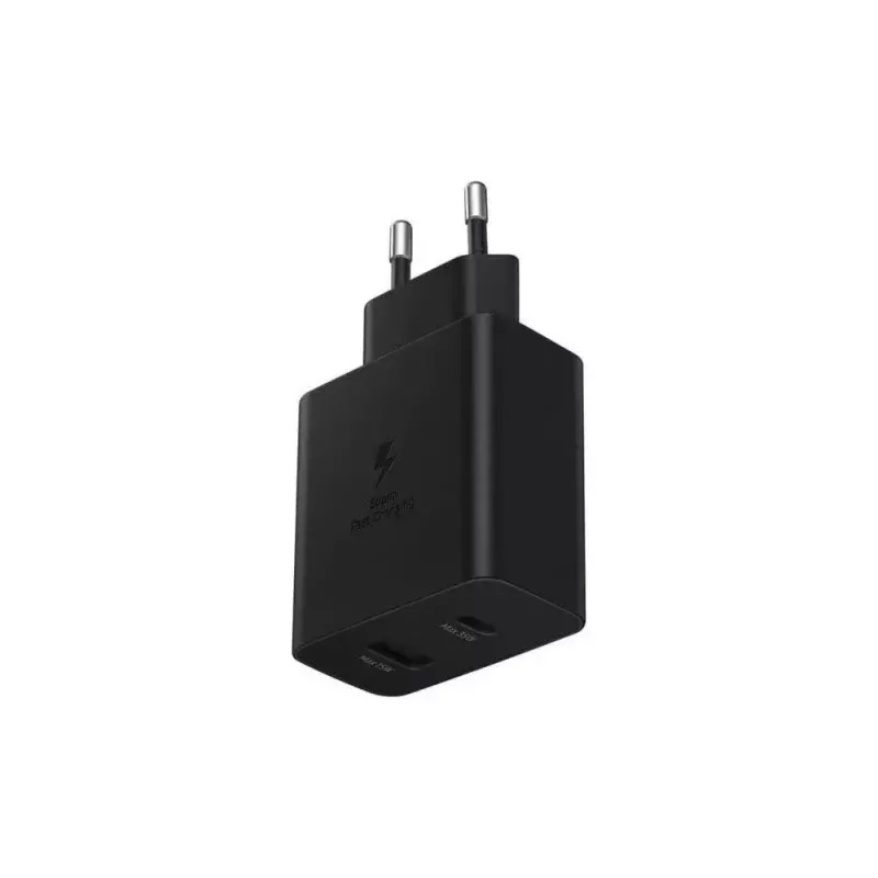 Carregador Samsung EP-TA220NBEGEU para dispositivos móveis Auscultadores, Headset, Portátil, Smartphone, Smartwatch, Tablet Preto AC Interior