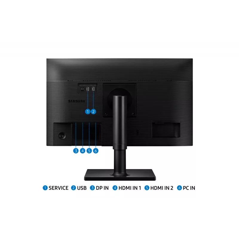 Monitor de computador Samsung T45F 68,6 cm (27 polegadas) 1920 x 1080 píxeis Full HD LED Preto