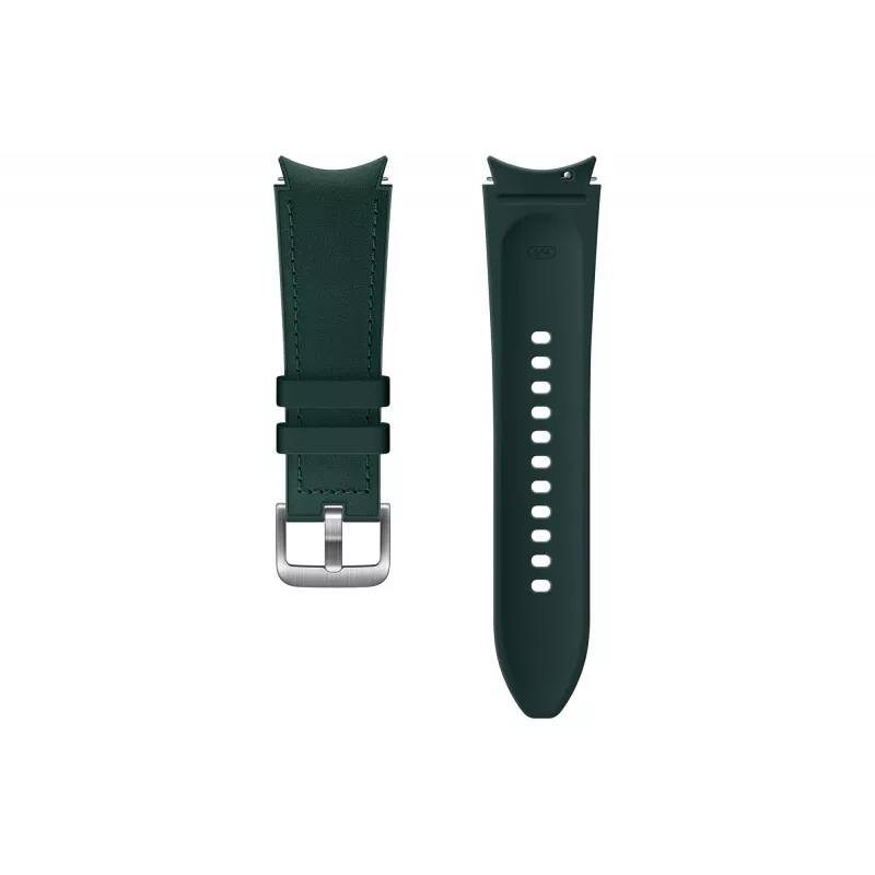 Acessório para smart wearable Samsung ET-SHR88SGEGEU Bracelete Verde Fluorelastómero, Pele verdadeira