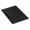 Capa tipo folio para tablet Samsung EF-ZX800P para Galaxy Tab S8+ / S7+ / S7 FE, compatível com ecrã de 12,7 polegadas, Preta