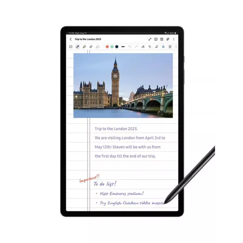 Samsung Galaxy Tab S9 SM-X716B 5G Snapdragon 128 GB 27,9 cm (11