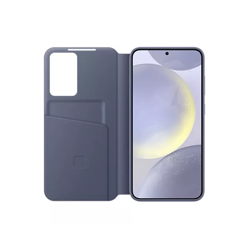 Samsung Smart View Case Violeta, Capa com carteira, Samsung, Galaxy S24+, 17 cm (6,7