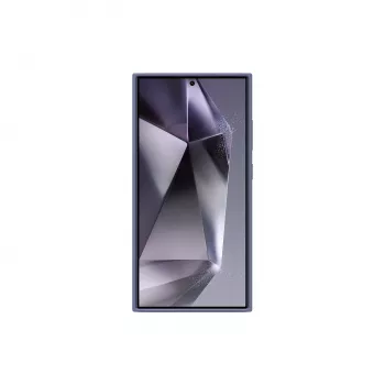 Capa de silicone Samsung Galaxy S24 Ultra Violeta Monocromático