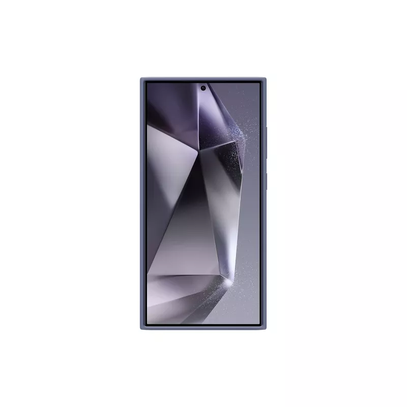 Capa de silicone Samsung Galaxy S24 Ultra Violeta Monocromático