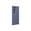 Capa de silicone Samsung Galaxy S24 Ultra Violeta Monocromático