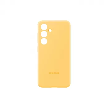 Samsung Galaxy S24 Capa de silicone Amarelo Monocromático