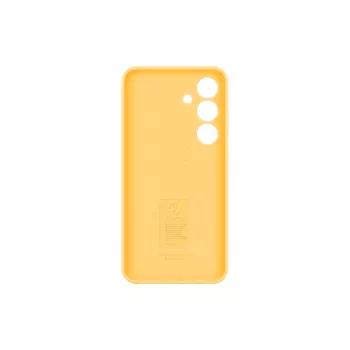Samsung Galaxy S24 Capa de silicone Amarelo Monocromático