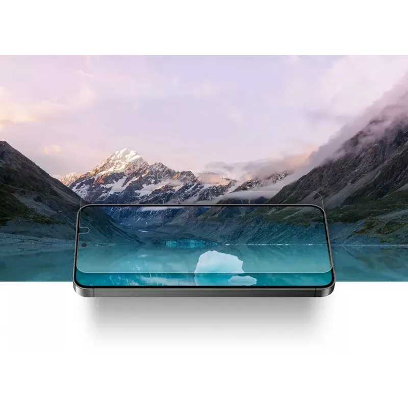 Película protetora de ecrã Samsung Galaxy S24+ resistente a riscos transparente 2 unidades