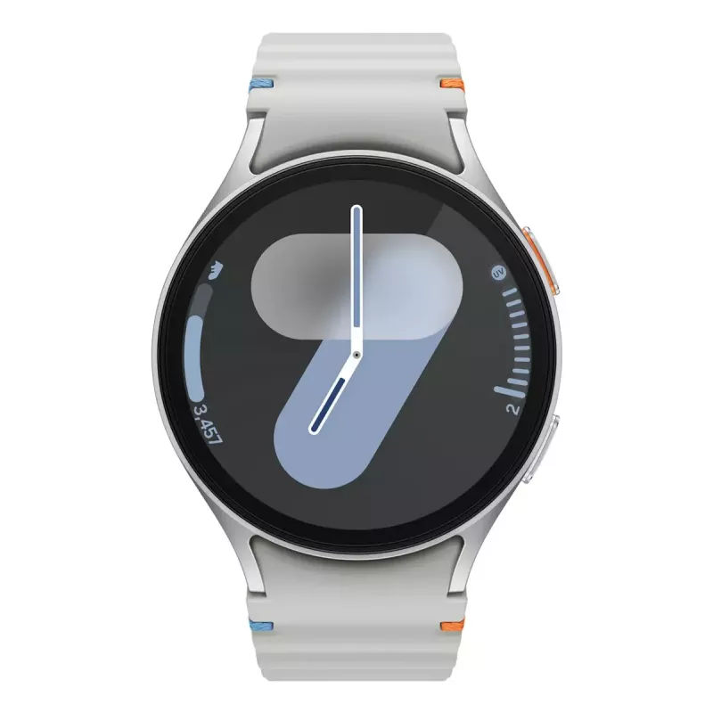 Samsung Galaxy Watch7 3,81 cm (1,5 inch) AMOLED 44 mm Digital 480 x 480 píxeis Ecrã tátil 4G Prateado WLAN GPS (satélite)