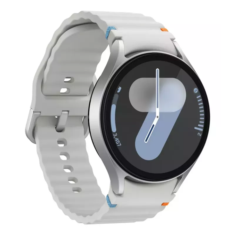 Samsung Galaxy Watch7 3,81 cm (1,5 inch) AMOLED 44 mm Digital 480 x 480 píxeis Ecrã tátil 4G Prateado WLAN GPS (satélite)
