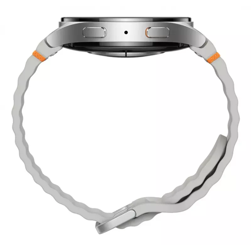 Samsung Galaxy Watch7 3,81 cm (1,5 inch) AMOLED 44 mm Digital 480 x 480 píxeis Ecrã tátil 4G Prateado WLAN GPS (satélite)