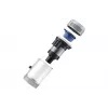 Aspirador vertical 2-em-1 Samsung VS80F28ELP Bateria Seco HEPA, Micro Sem saco 0,5 l 770 W Cinzento 2,2 Ah