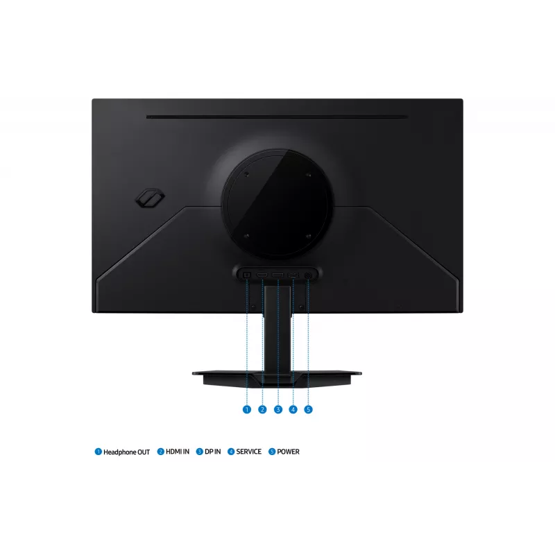 Samsung G50F Monitor de computador 68,6 cm (27 polegadas) 2560 x 1440 Pixel Quad HD OLED Preto