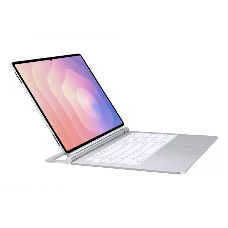 Samsung EF-DX935 QWERTZ Alemão Pogo Pin Prateado
