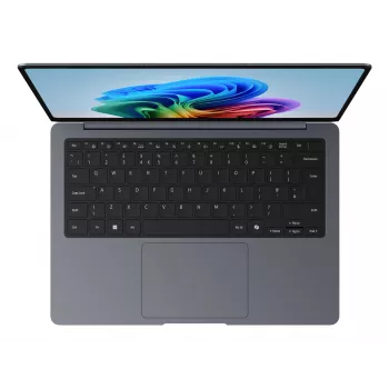 Samsung Galaxy Book6 Pro Copilot+ PC Intel Core Ultra 7 356H Portátil 35,6 cm (14 polegadas) Ecrã tátil WQXGA+ 32 GB LPDDR5x-SDRAM 512 GB SSD Wi-Fi 7 (802.11be) Windows 11 Pro Cinzento