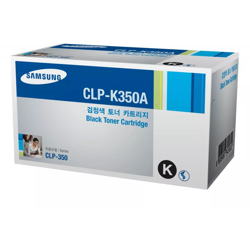 Samsung CLP-K350A Cartucho de toner 1 unid. Original Preto