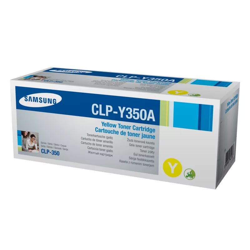 Samsung CLP-Y350A Cartucho de toner 1 unid. Original Amarelo