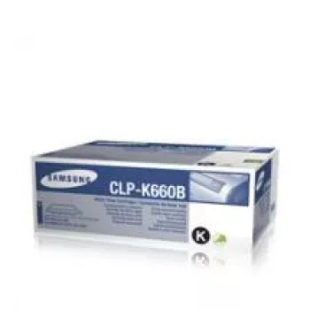 Samsung CLP-K660B Cartucho de toner Original Preto