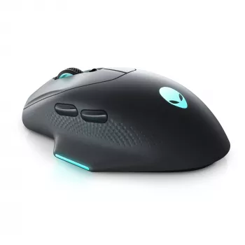 Alienware AW620M Rato gaming para destro RF wireless + USB Type-C ótico 26000 DPI