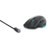 Alienware AW620M Rato gaming para destro RF wireless + USB Type-C ótico 26000 DPI