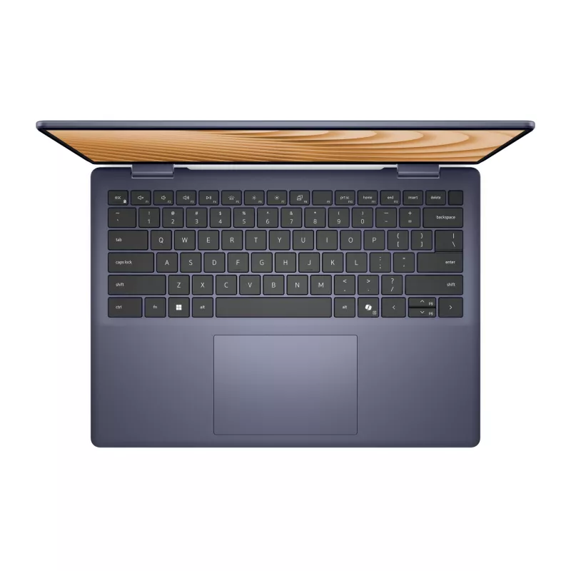 DELL 2-in-1 DB04255 AMD Ryzen™ AI 7 350 Híbrido (2-in-1) 35,6 cm (14 polegadas) Ecrã tátil Full HD+ 16 GB LPDDR5x-SDRAM 1 TB SSD Wi-Fi 7 (802.11be) Windows 11 Pro azul