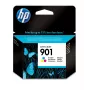 HP 901 Tinteiro original tricolor, rendimento padrão, ciano, magenta, amarelo, tinta à base de corante, 9 ml, 1 unid., 360 páginas