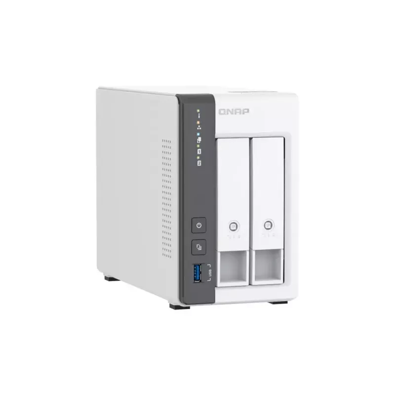 QNAP TS-216G NAS/servidor de armazenamento Torre Cortex-A Cortex-A55 4 GB HDD branco