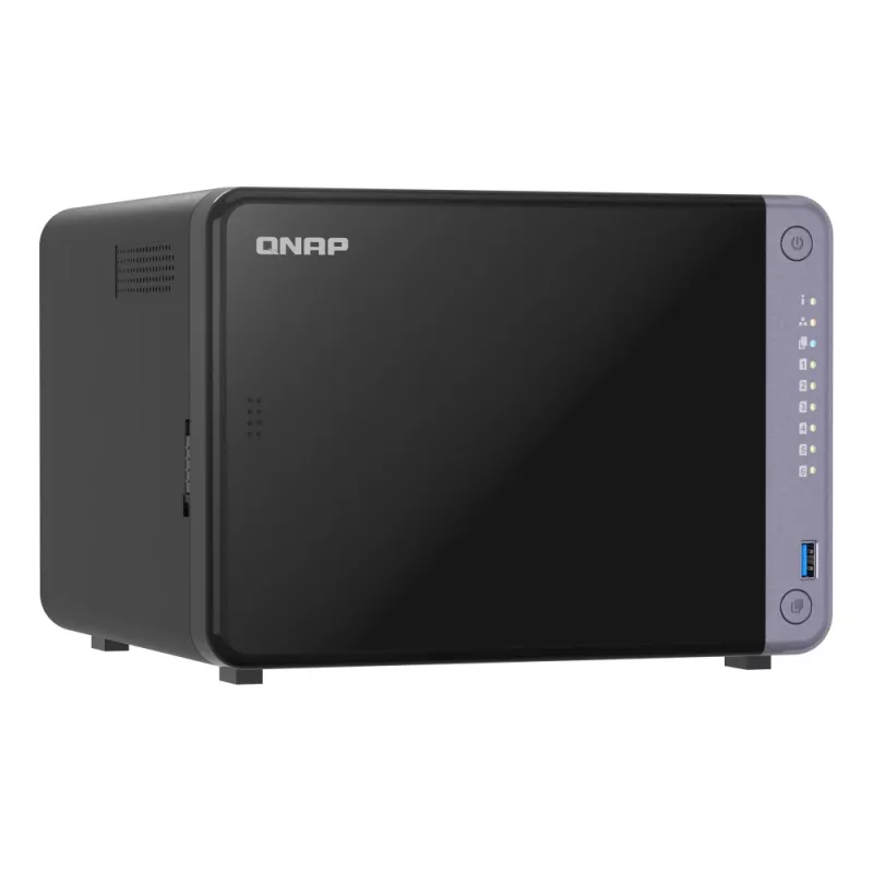 QNAP TS-632X-4G NAS/servidor de armazenamento Torre Alpine Alpine AL-524 4 GB DDR4 QNAP QTS preto