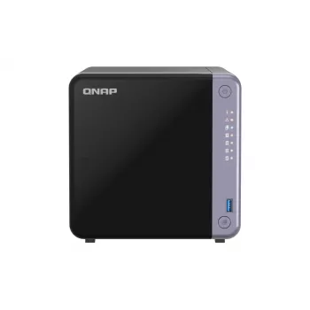 QNAP TS-432X-4G NAS/servidor de armazenamento Torre Alpine Alpine AL-524 4 GB DDR4 QNAP QTS preto