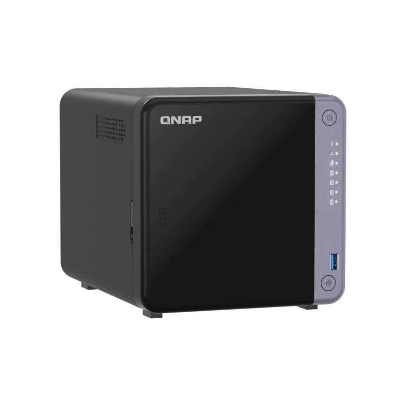QNAP TS-432X-4G NAS/servidor de armazenamento Torre Alpine Alpine AL-524 4 GB DDR4 QNAP QTS preto