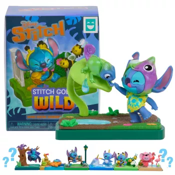 Just Play Happy Haul Stitch Goes Wild figuras colecionáveis blind boxes