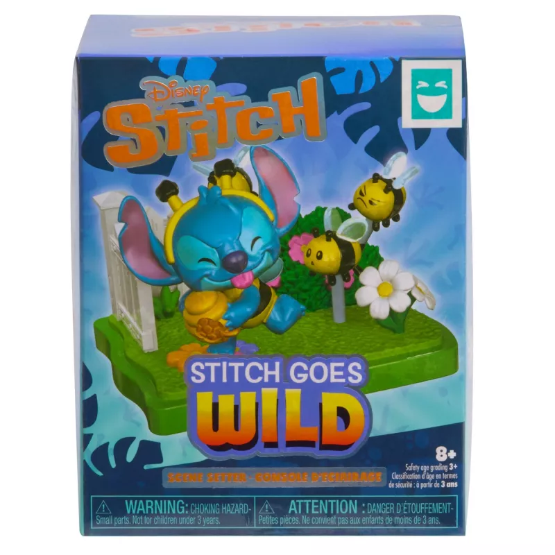 Just Play Happy Haul Stitch Goes Wild figuras colecionáveis blind boxes