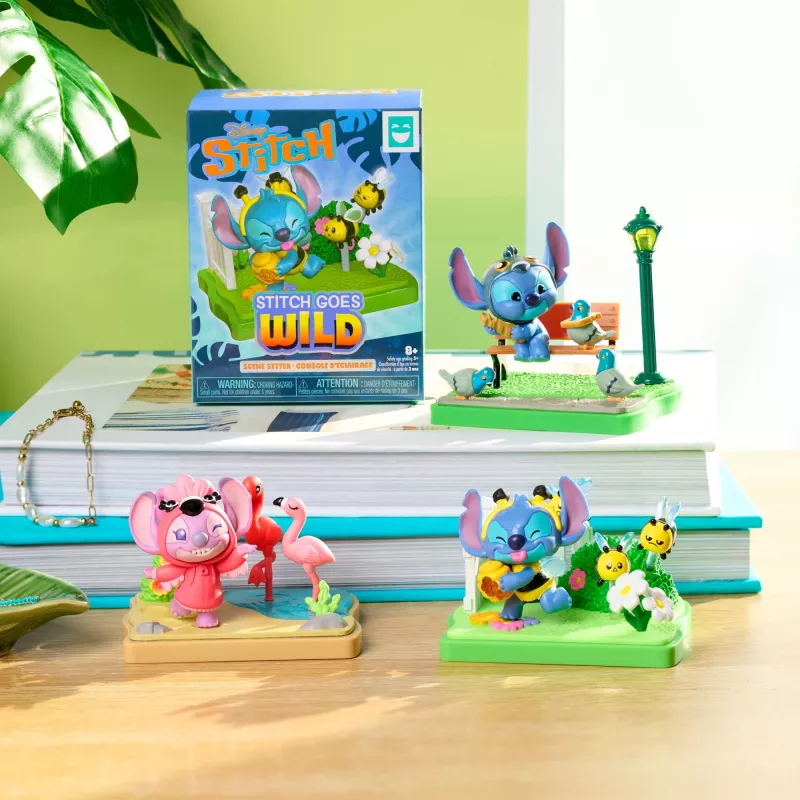 Just Play Happy Haul Stitch Goes Wild figuras colecionáveis blind boxes