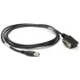 Motorola cabo Synapse 25-58923-01R cabo serial preto 1,83 m USB 9 pinos