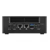 Shuttle Nano PC NT10H9, Intel Core Ultra 9 185H, gráfica Intel Arc, 2xHDMI, 2xUSB 4.0 (DP), 2x2,5 Gbit LAN, incl. VESA funcionamento contínuo 24/7