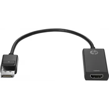 HP adaptador DisplayPort para HDMI 1.4, DisplayPort, HDMI, preto