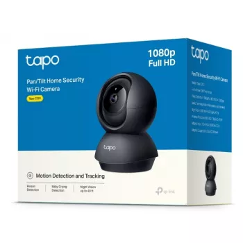 TP-Link TAPO C201 câmara de vigilância IP interior 1920 x 1080 píxeis mesa/parede