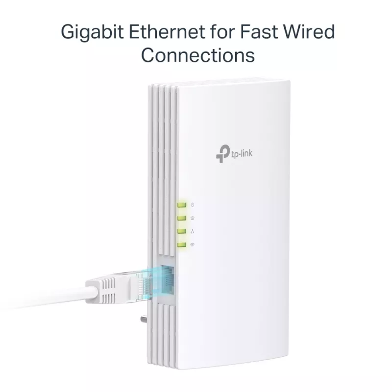 TP-Link TL-WPA7817 KIT adaptador PowerLine 1000 Mbit/s Ethernet LAN Wi-Fi branco 2 unid.