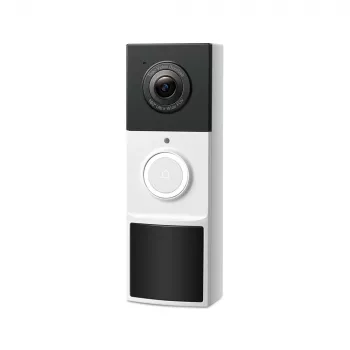 Intercomunicador de vídeo TP-Link Tapo D210 3 MP preto branco