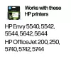 HP 62XL alto rendimento tricolor tinta original, ciano, magenta, amarelo, 1 unid., 415 páginas