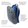 HP 15,6 polegadas Value mochila, mochila, 39,6 cm (15,6 polegadas), alça de ombro, 420 g