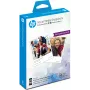 Papel fotográfico autocolante removível HP Social Media Snapshots – 25 folhas/10 x 13 cm, branco, semibrilhante